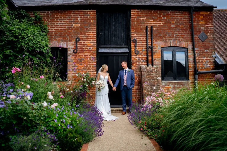 clock barn outside the stables