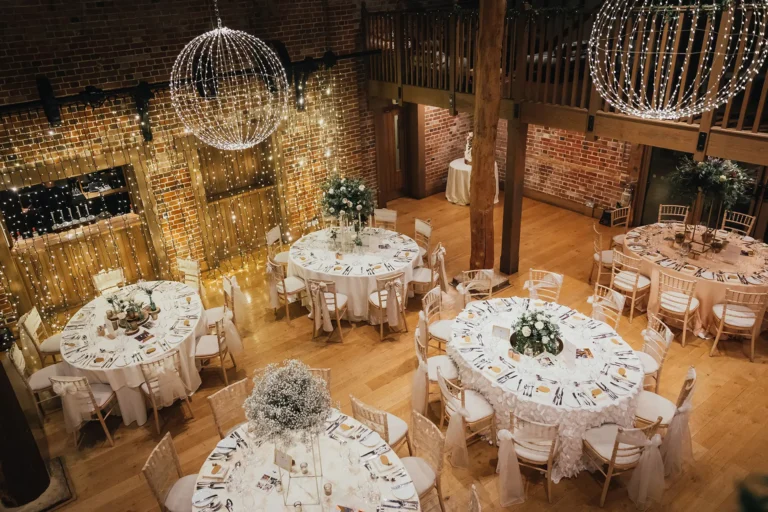 gaynes park mill barn reception