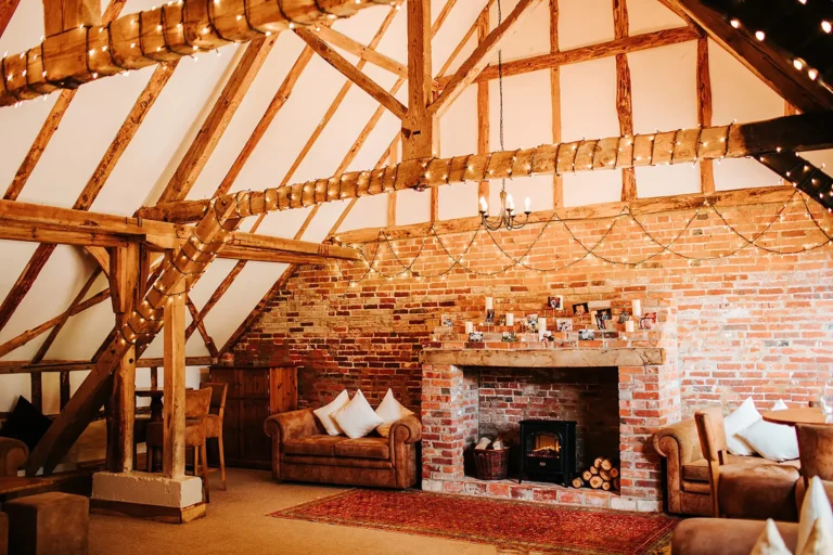 clock barn outside the stable room