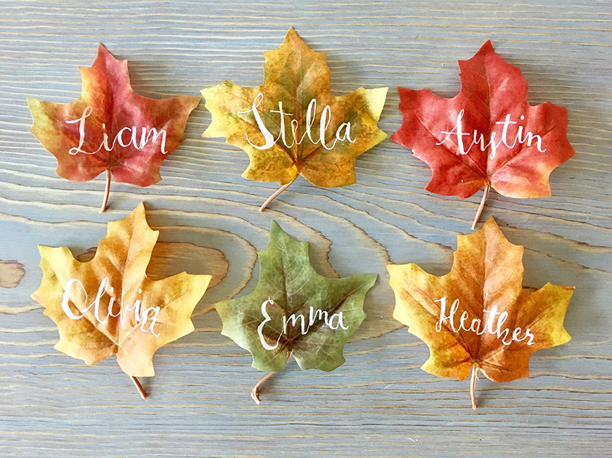Creating an Amazing Autumnal Wedding Theme - Table treats | CHWV