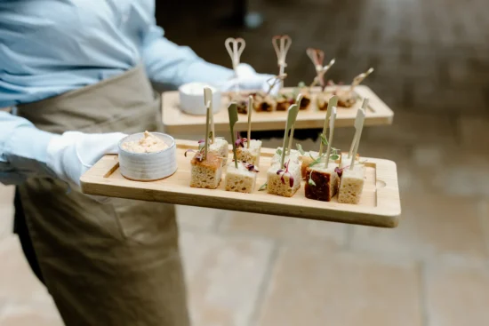 the pear tree canapes