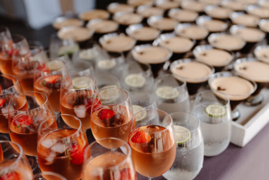 Blackwell Grange reception drinks
