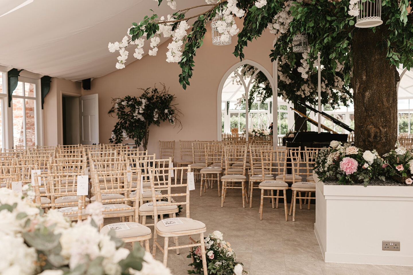 combermere abbey inside the glasshouse