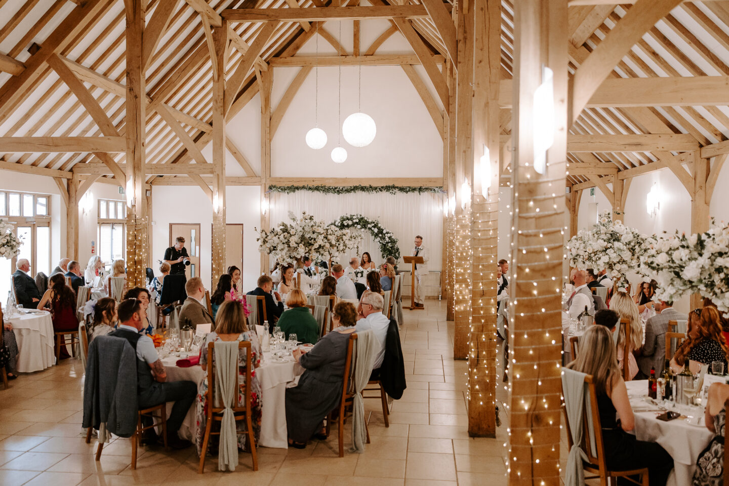 rivervale barn reception guests