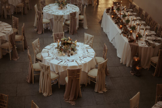 Blackwell Grange Cotswold venue wedding breakfast