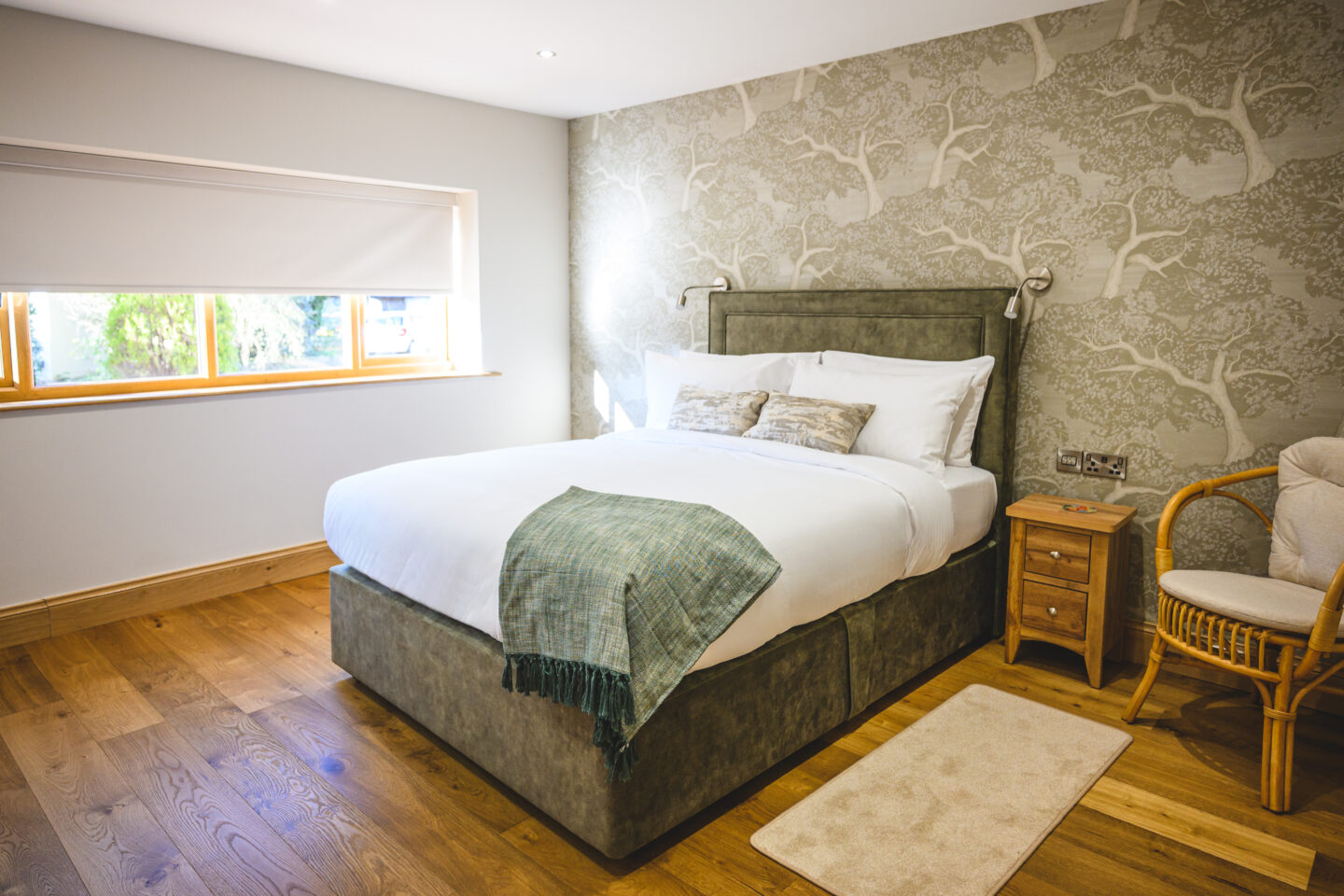 Double Bedroom Guest Accommodation At Rivervale Barn Wedding Venue In Hampshire