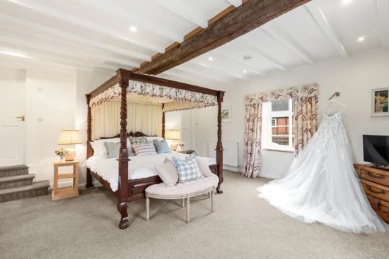 Delbury Hall honeymoon suite