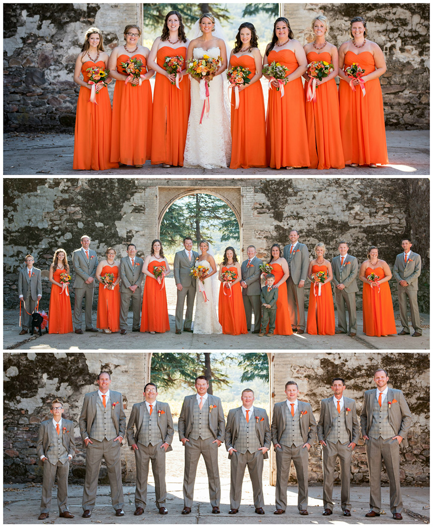 Autumn Colour Schemes: Orange - The dresses | CHWV
