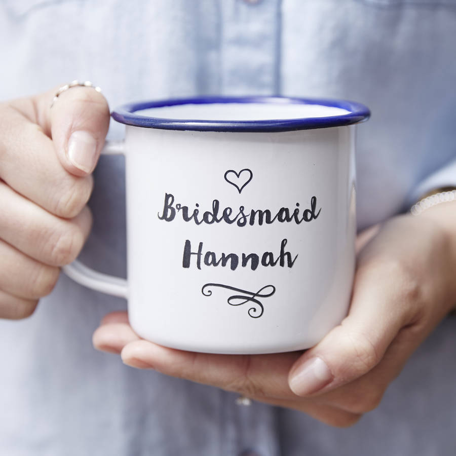 13 Awesome Wedding Gift Ideas for Bridesmaids - Mug | CHWV