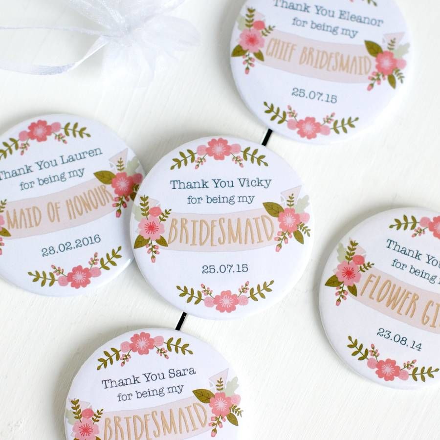 13 Awesome Wedding Gift Ideas for Bridesmaids - Mirror | CHWV