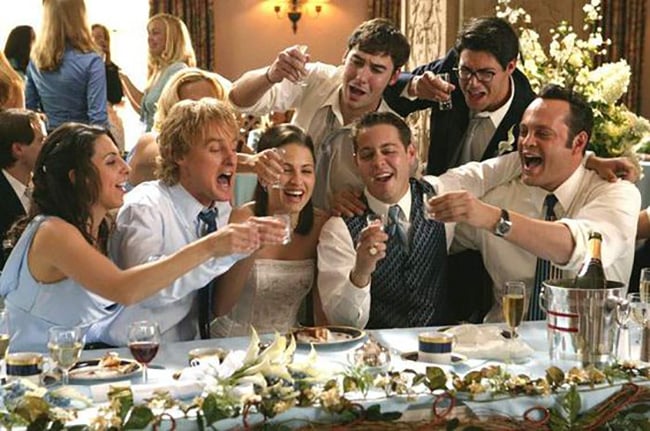 10 of the best movie weddings - Wedding Crashers | CHWV
