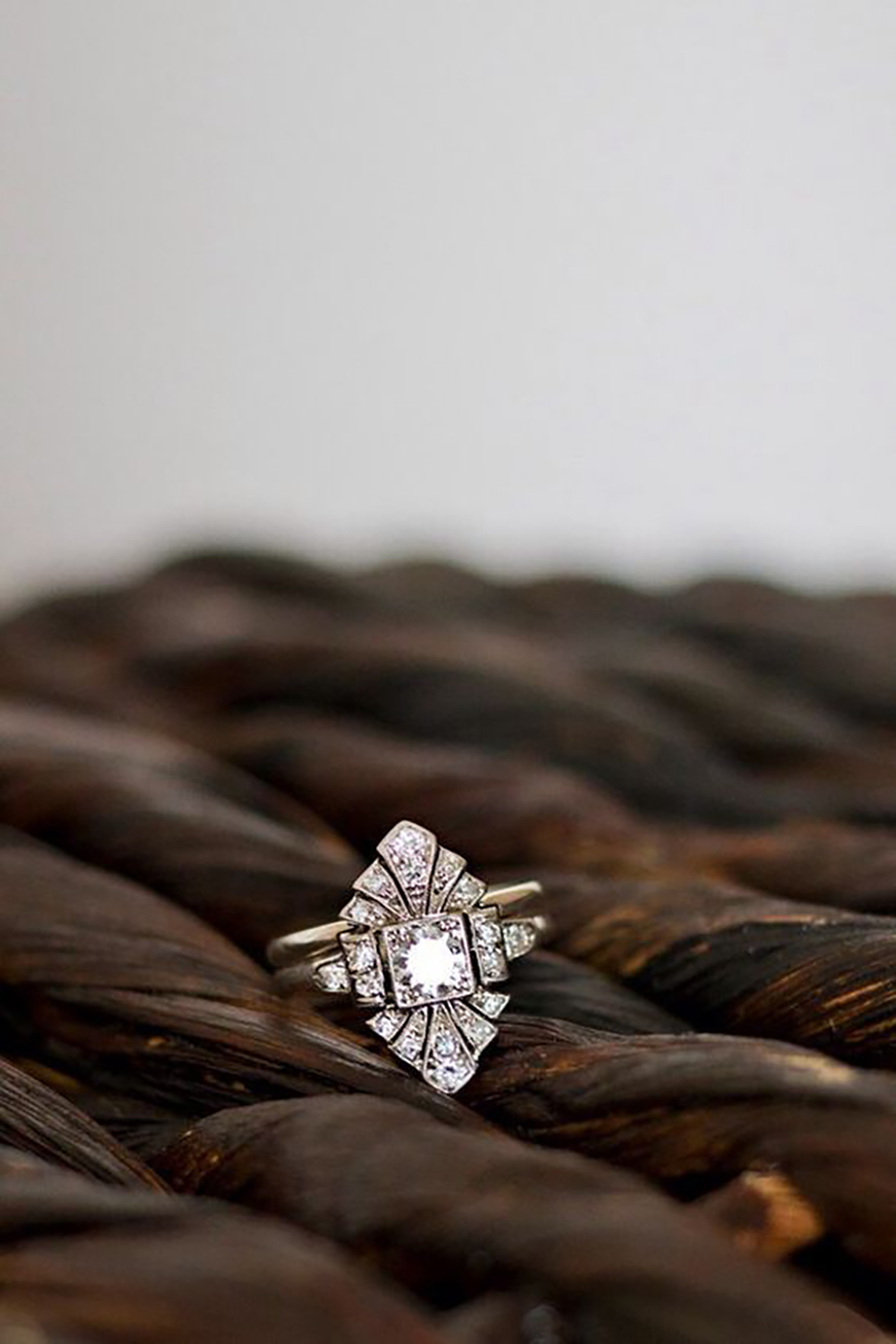Our pick of the Best Engagement Rings - The art deco | CHWV