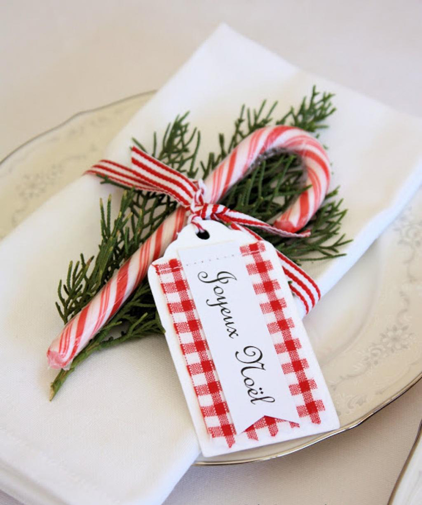 20 Festive Favours for a Winter Wedding - Candy cane | CHWV