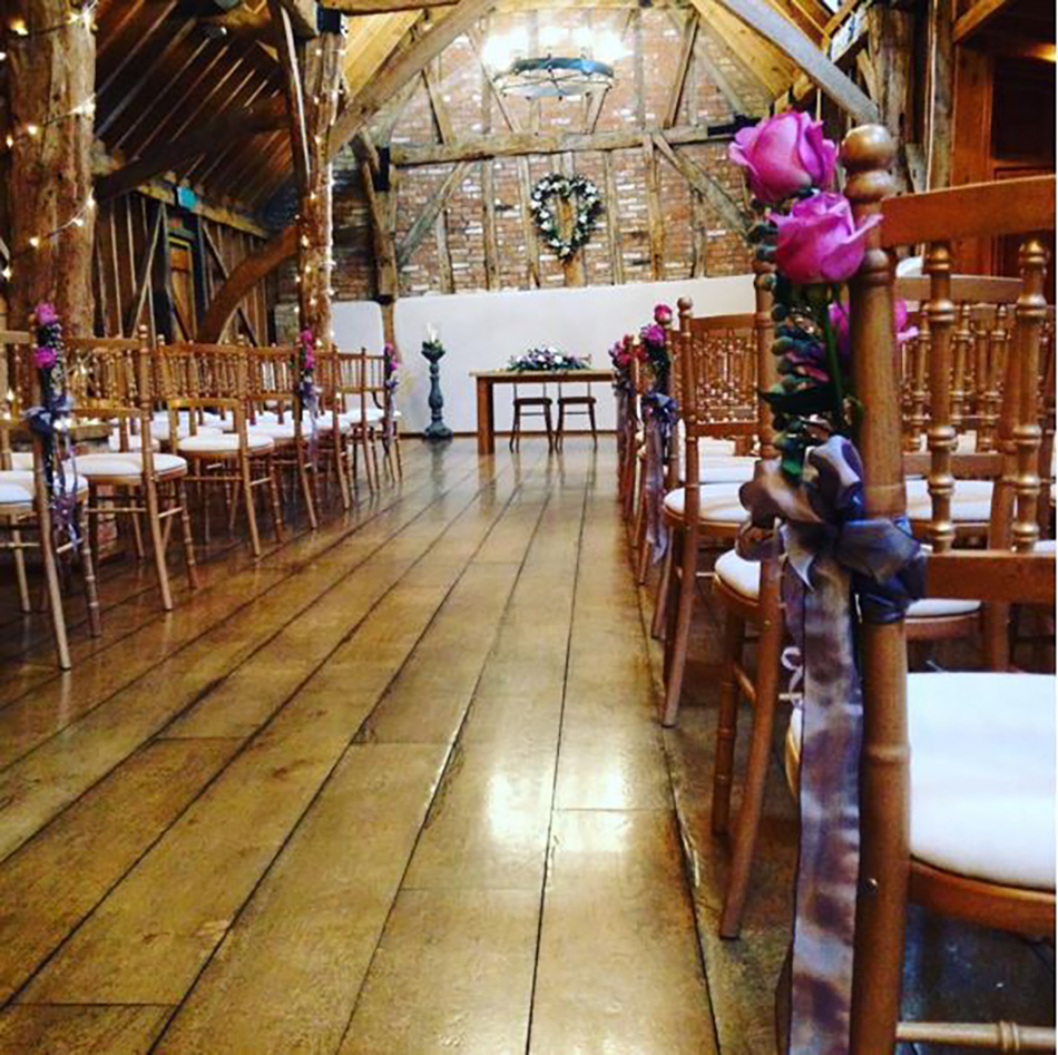 Instagrammable wedding venue interiors