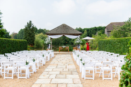 brookfield barn outdoor ceremony