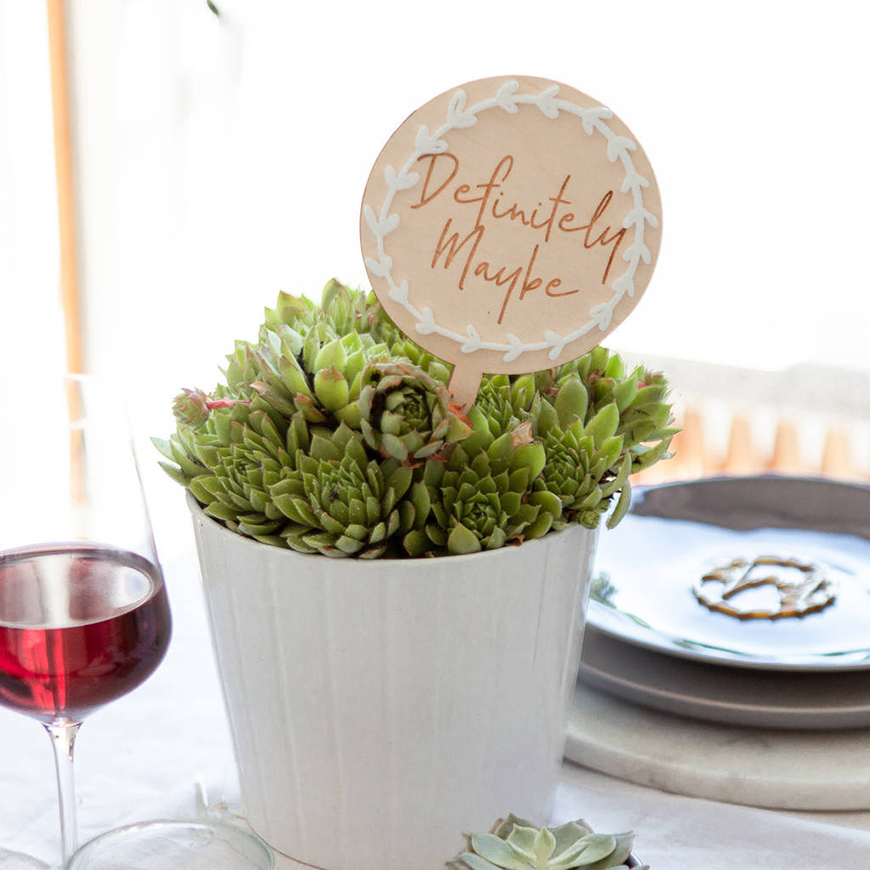 30 Amazing Wedding Table Name Ideas - Rom-coms all round | CHWV