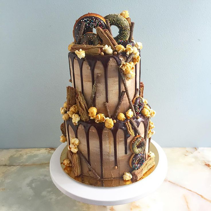 Non-Traditional Wedding Cakes – Drip Cakes - Don't Tell Charles | CHWV