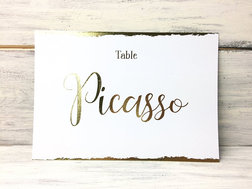 30 Amazing Wedding Table Name Ideas - Create a masterpiece | CHWV