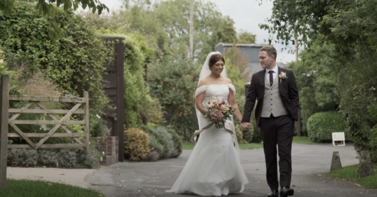 Clock Barn wedding video by Kevin Watkins Wedding Films