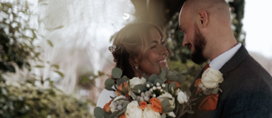 Mythe Barn wedding video by The Crowthers