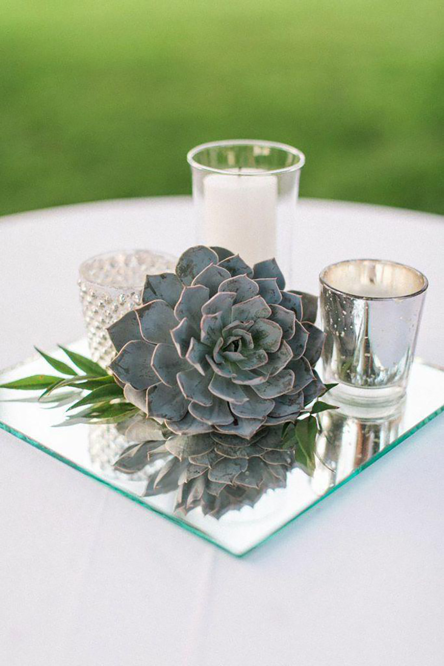 How to Create those Stunning Handmade Wedding Table Decorations - Time to reflect | CHWV