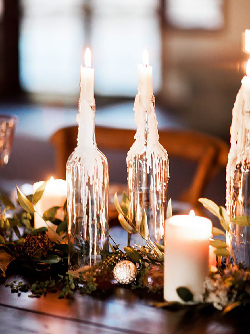How to Create those Stunning Handmade Wedding Table Decorations - Light up the room | CHWV