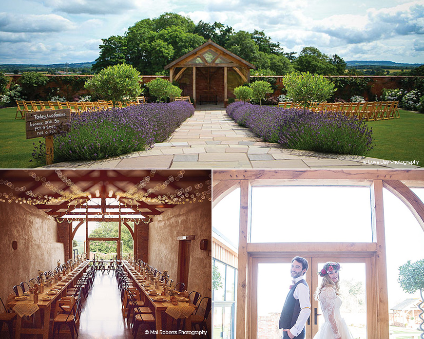 Upton Barn and Walled Garden - Barn wedding venue in Devon