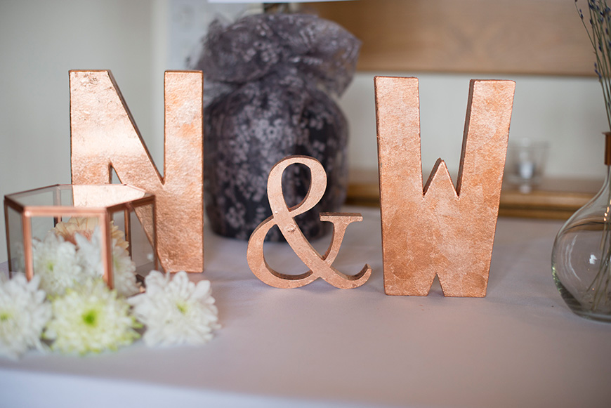 A Rustic DIY Wedding at Curradine Barns - Table decoration | CHWV