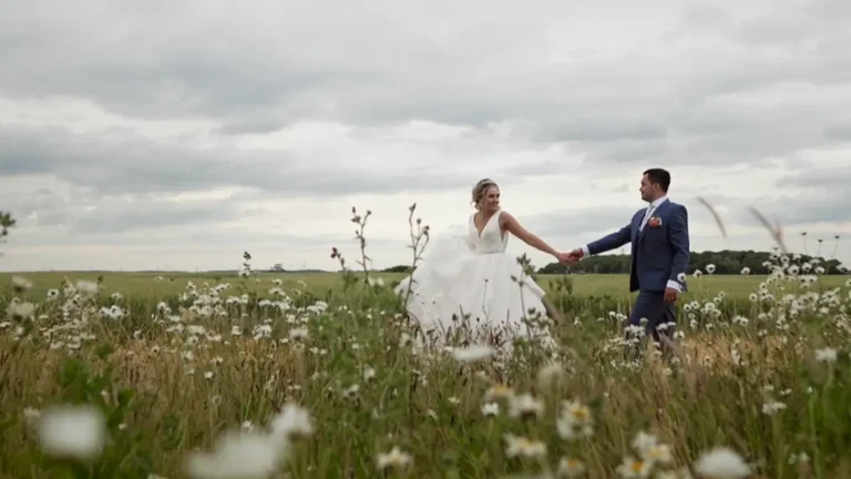 Bassmead Manor Barns wedding video by VT Films