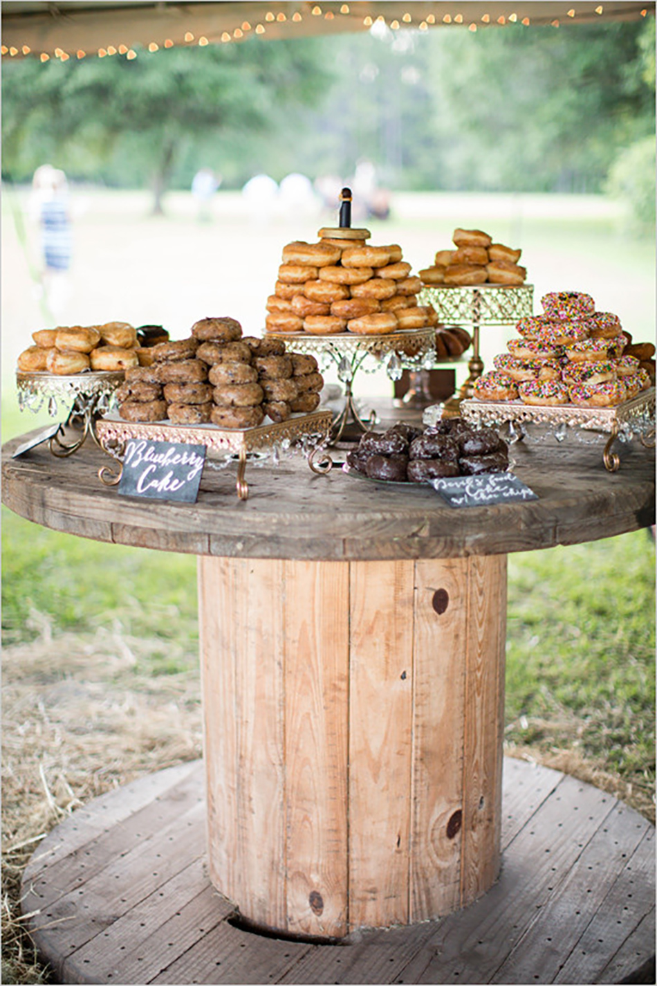 Bling up your barn wedding venue with Crystal Wedding Cake Stands