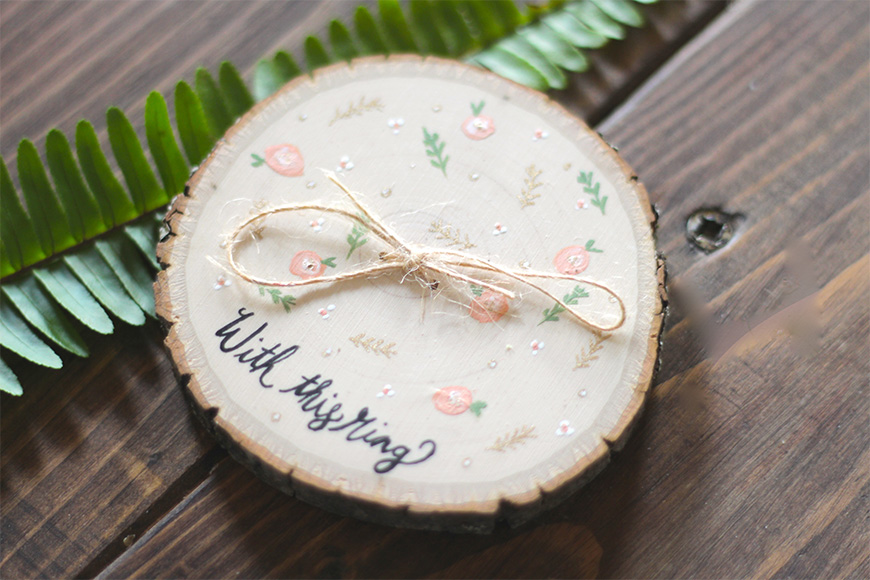 Selecting the perfect bohemian style wedding ring - Fern & Pine Co | CHWV