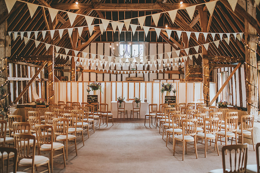 Our Five Favourite Intimate Wedding Venues in Berkshire - Clock Barn | CHWV