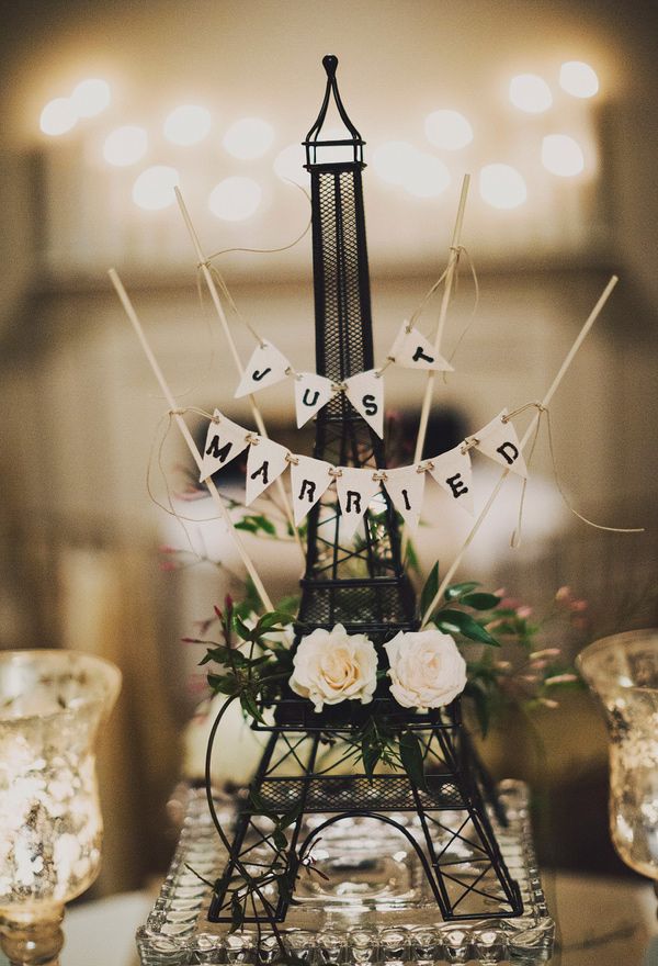 5 fantastic ideas for a French themed wedding - The decorations | CHWV