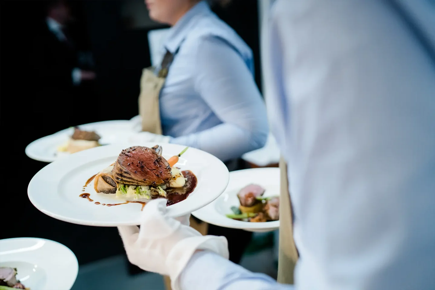 Experience impeccable service at weddings at Sandhole Oak Barn