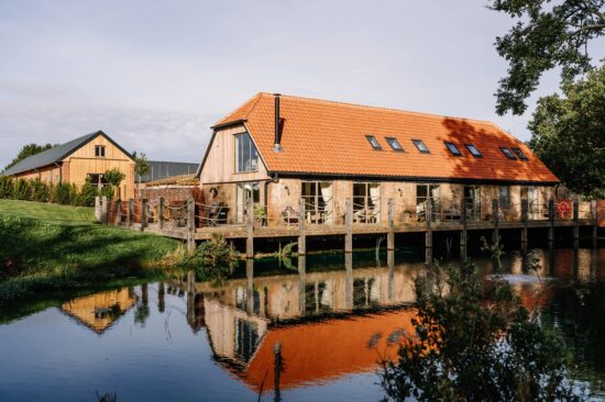 Onsite accommodation at Branches Park wedding venue in Suffolk